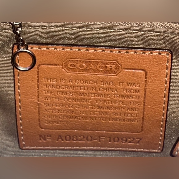 Vintage Coach #F10927 Signature Soho Purse PINK RARE - Picture 5 of 10